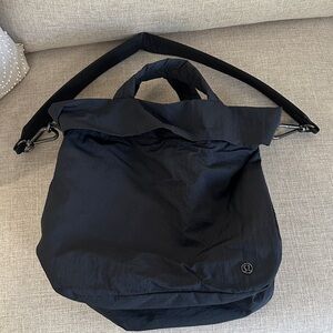 lululemon athletica Black Shoulder Bag